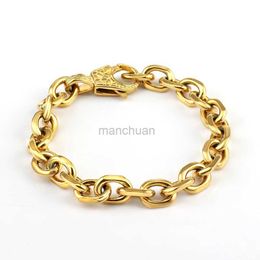 Chain Factory wholesale of 316L stainless steel cross O-chain bracelets mens fashion jewelry bracelets gifts 240325