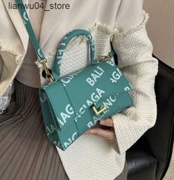 Evening Bags Fashion Designer bags Small Mini hourglass totes Women Handbags shopping Purses wallet Luxury PU leather with letter B B2330 Q240225