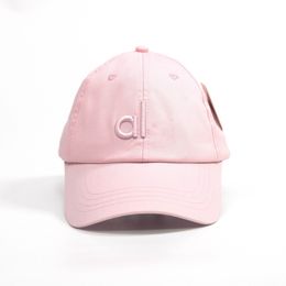 Personlig modedesigner Al Yoga Hats Cap för män och kvinnors stora visar små ansikte mångsidiga baseball utomhus trend solskyddsmedel hatt owhs