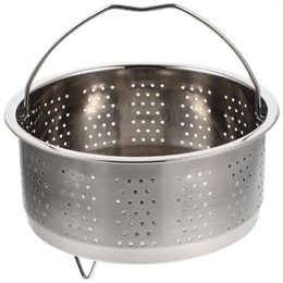 Double Boilers Stainless Steel Steamer Kitchen Strainer Compartment Basket For Seafood Pot Dim Sum Dumplings
