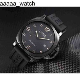 for Panerass Watch Designer Luxury Mens Mechanical Wristwatch Classic Men Fashion Calendar Leather Band Fdn5