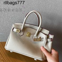 Genuine Leather Bk Luxurys Top Handbag Bag Women's 2024 Fashion High Quality High Capacity One Shoulder Crossbody Handheld Mini