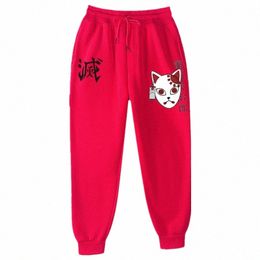 new Anime dem Slayer pants Men Women Loose Trousers Men Plus Size High Waist Joggers Pants Hip Hop Bottoms Casual Sweatpants q6DP#