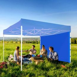 Nets 1 Pcs 3x2m Instant Awnings For Outdoors Instant Sun Wall 9x2m Oxford Cloth Folding Sunscreen Cover For Camping Tent Canopy