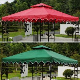Awnings 2x2/3x3m Sunshade Rain Tarp Garden Tent Top Cover Without Frame Lightweight Wearresistant Outdoor Gazebo Marquee Replacement
