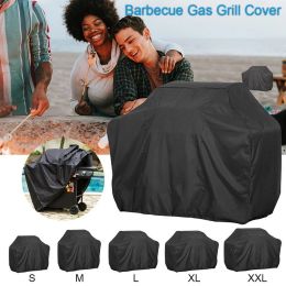 Tools BBQ Grill Cover Waterproof AntiDust Outdoor Barbecue Cover Rain Protective Heavy Duty Charbroil Grill Cover BBQ Accessories