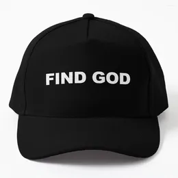 Ball Caps Find God Baseball Cap Hip Hop Western Hats Designer Hat Mens Tennis Women's