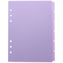 Pcs Notebook Dividers Pads File Page Classification Tabs Binder Supplies Notepad Detachable