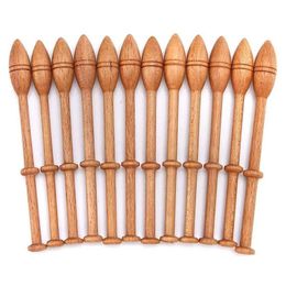 Craft Tools 12Pcs Bobbin Lace Kit Knitting Needle Weaving Tool Wooden Turned Wood For Making 240311 Drop Delivery Home Garden Arts Cr Dh9Mj