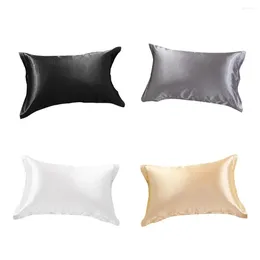 Pillow Case SmoothStandard Silk Room Bedding Multiple Colours