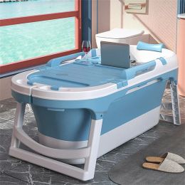 Bathtubs Household Whole Body Sweat Steaming Sauna Plastic Bathtubs Foldable Adult Large Capacity Shower Bath Bucket Bathroom Products