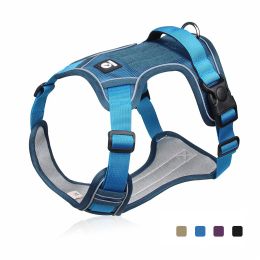 Harnesses Dog Harness No Pull Reflective Vest Dog Harness Vest Breathable Pet Chest Strap Walking Training dog supplies