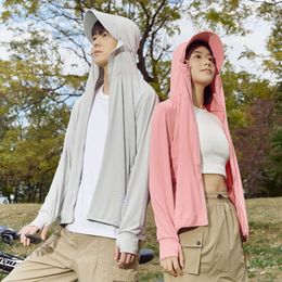 (deep in Four Seasons) 2024 Spring/summer New Camo for Men, Elastic, Breathable, Light and Cool Couples, Sun Protection Clothes with Hooded Jackets