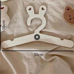 Hangers Baby Clothe Hanger Cartoon Wooden Clothes Rack Creative Children'S Clothing Shelves Nordic Nursery Home Room Decoration