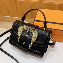 design new womens trend versatile diamond grid lock chain fashion crossbody square 70% Off Online sales