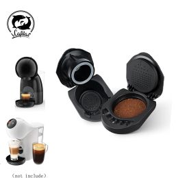 Tools Icafilas Adapter for Gusto Maker with Original Nespresso Capsule Pods or Coffee Powder Transform Holder for Piccolo Xs