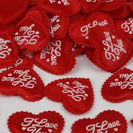Party Decoration Mix Colour 100Pcs 2-3.5cm Sponge Heart Wedding Confetti Throwing Petal For Love Bride Valentine's Day Gift Room