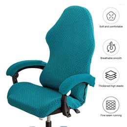 Chair Covers Easy To Instal Gaming Protector Elastic Cover With Zipper Closure Thickened Protection For Computer Office