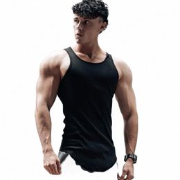 2022 Men fitn gym Tank top men Fitn sleevel shirt Male black breathable Sports vest Undershirt Gyms Running vest r78e#