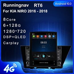 9.7" New Android For KIA Niro 2016 2017-2019 Tesla Type Car DVD Radio Multimedia Video Player Navigation GPS RDS No Dvd CarPlay & Android Auto Steering Wheel Control