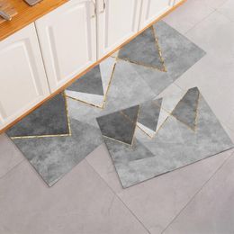 Carpets Geometry Pattern Kitchen Mat Entrance Door Bathroom For Hallway Carpet Living Room Antifouling Anti-slip Rug Set