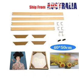 Frame Canvas Stretcher Bars Frames Wooden Strips Kits for Oil Painting Art Gallery DIY