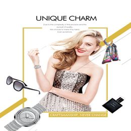 2020 luxury Women's Fashion Casual Analogue Quartz Watches CRRJU Women Diamond Rhinestone crystal bracelet WristWatch Feminino 250D