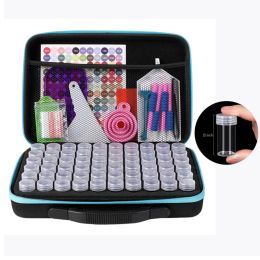 Stitch 30/40/60/120 Grids Diamond Painting Tools Kits Diamond Paint Accessories Container Storage Bag Grids Box Pen Handbag