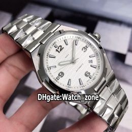 Luxury New Overseas 47040 B01A-9093 Miyota 8215 Automatic Mens Watch White Dial Stainless Steel Bracelet Sapphire Glass Watches Wa223B