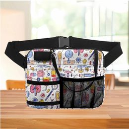 Waist Bags Multi-pocket Bag Portable Adjustable Work Scissors Pen Storage Style Casual Fanny Pack