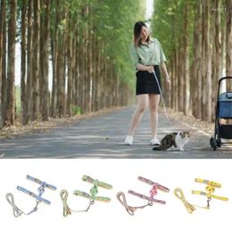 Dog Collars Walking Leashh Portable Creative Pets Traction Rope Adjustable Pet Reuseable Tick Cat Supplie