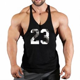 stringer Gym Top Men Men's Singlets Top for Fitn Vests Gym Shirt Man Sleevel Sweatshirt T-shirts Suspenders Man Clothing p4Os#