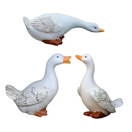 Garden Decorations Duck Statue Home Decor Yard Decoration Small Table Sculpture Animal