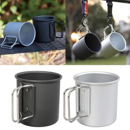 Mugs Outdoor Camping Folding Small Tea Cups Portable Ultra Light Aluminium Picnic Coffee Mini Water