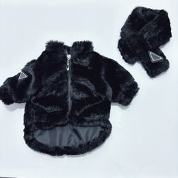 Brand Pet Fur Coat French Bucket Corgi Bear Medium and Small Dog Warm Clothes