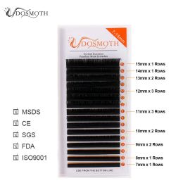 Eyelashes 5trays 16rows/case,7~15mm mix , individual eyelash extension,Natural mink eyelashes makeup False eyelash