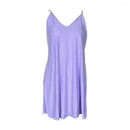 Casual Dresses Hollow Dress Elegant V Neck Summer With Applique Detail Big Hem For Vacation Beach Or A Night Out Women