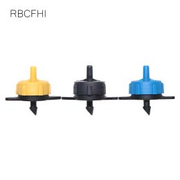 Sprinklers RBCFHl 100PCS 2L 4L 8L Garden plant Water Micro Flow Regulator Irrigation Drippers Fixed Flow Pressure Compensating Emitter Head