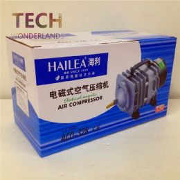 Accessories NEW 82L/min 60W HAILEA aco328 electromagnetic air compressor aquarium air pump fish tank oxygen air pump