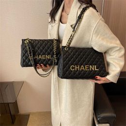 32% OFF Designer bag 2024 Handbags Hot selling Chain for Women with Large Capacity Flip Cap and High Aesthetic Value Underarm Popular on the Internet Handheld Shoulder