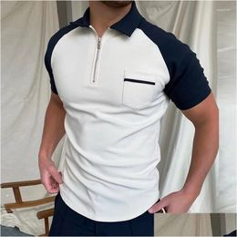 Mens T-Shirts T Shirts Men Short Sleeve 98765255 Drop Delivery Apparel Clothing Tees Polos Ot7Ir