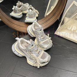 Luxury Brand Designer Casual Shoes Men Women Track 3 3.0 Triple White Black Sneakers Tess.s. Gomma Leather Nylon Printed Platform Trainers 36-44 u77