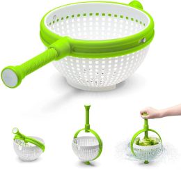 Baskets Salad Spinner Salad Spinner Spinner Kitchen Vegetable Cleaner Centrifugal Spinner Drain Basket Put Vegetable Water Fruit Basket