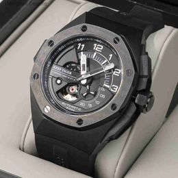 Wristwatches Reef Tiger/RT Top brand all black automatic mechanical sports waterproof Reloio Masculino RGA92s7C24325