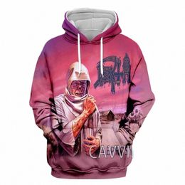 death Rock Band 3D Printed Fi Hoodies Sweatshirts Harajuku Hooded Sweatshirts Tops Clothing for Women/men M9yz#