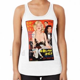 some Like It Hot tank tops vest sleevel Some Like It Hot 50S Marilyn Mroe Ty Curtis Jack Lemm Classic 71MC#