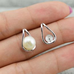 Dangle Earrings QIAOBEIGE Selling 925 Sterling Silver Cute Drop For Women Girl Handmade Jewellery Gift Diy Making By Yourself