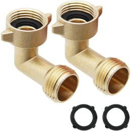 Connectors Garden Hose 90 Degree Elbow Joint Garden Water Pipe Elbow Brass Elbow Movable Joint Gardening Tools and Equipment