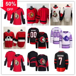 Ottawa Custom Senators Hockey Jerseys 19 Drake Batherson 26 Erik Brannstrom 72 Thomas Chabot 49 Rourke Chartier 6 Jakob Chychrun 31 Anton Forsberg 28 Claude Giroux