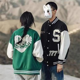 Designer Classic varsity jackets Mens Jackets Casual couple Baseball puffer Jacket Loose embroidery Autumn winter vintage jacket bomber coats